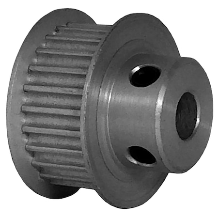 B&B Manufacturing 25-3P09-6FA3, Timing Pulley, Aluminum, Clear Anodized, 25-3P09M6FA6